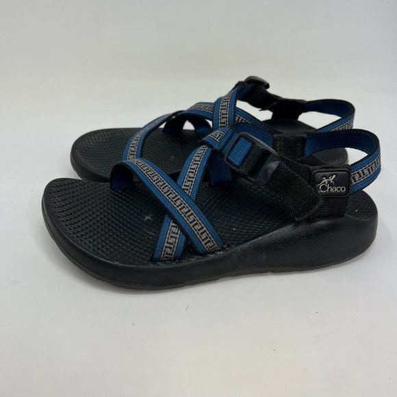 Chaco Womens Blue Adjustable Strap Comfort Strappy Sports Sandal Size 7 - Picture 3 of 6